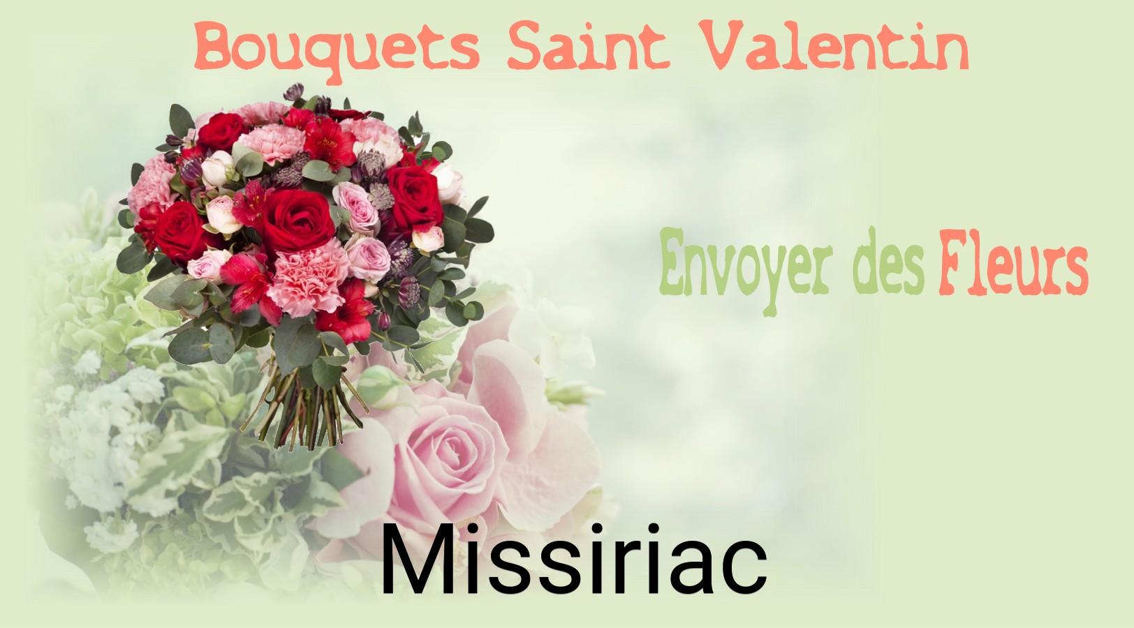 Roses de Saint-Valentin livrées à Missiriac
